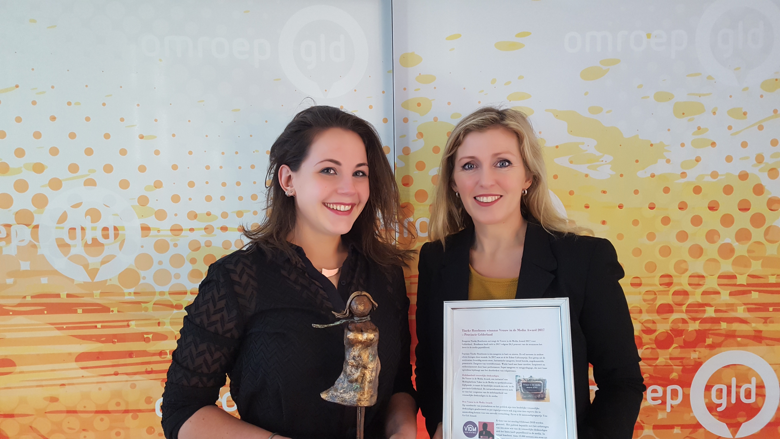 vrouw in de media Award